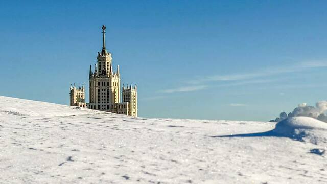 Снег не только в Калининграде - Москва в конце января