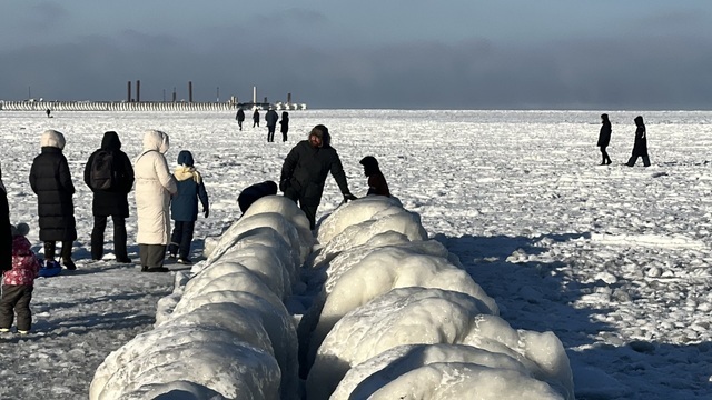 Калининградцы пережили самую холодную ночь с начала зимы