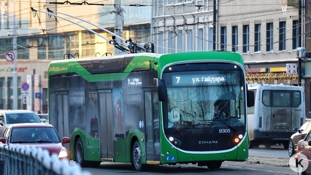 В Калининграде у новых троллейбусов «Синара» возникли проблемы из-за морозов