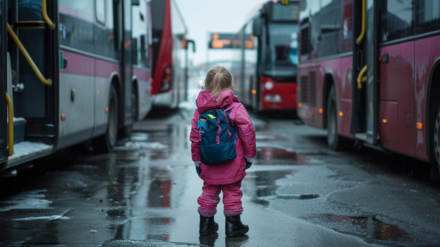 Полицейские в Калининграде ищут родителей маленькой девочки, найденной на автовокзале   