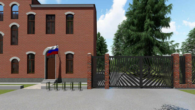 При ремонте улицы Галицкого в Калининграде сохранят часть кирпичного забора XIX века (эскизы) 