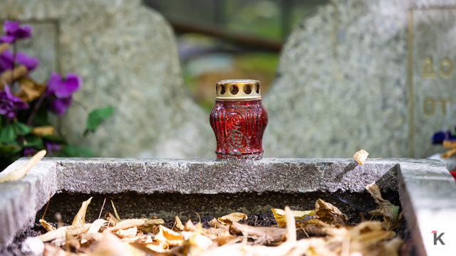 В Калининграде на городском кладбище состоялся велопробег (видео)  