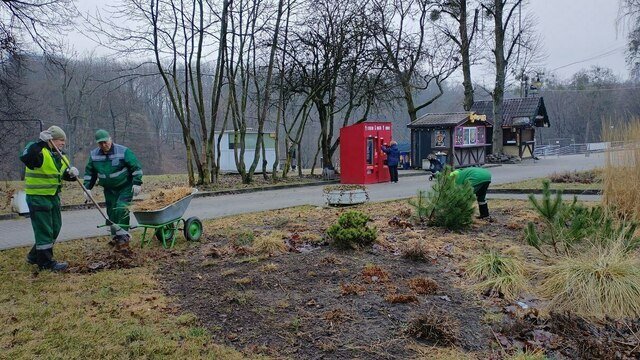 Из калининградских парков с начала марта вывезли около сотни тонн песка (фото)  