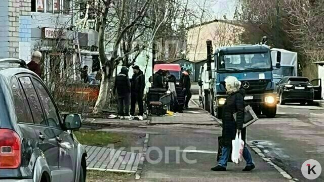 В Калининграде сгорел продуктовый магазин на Эльблонгской