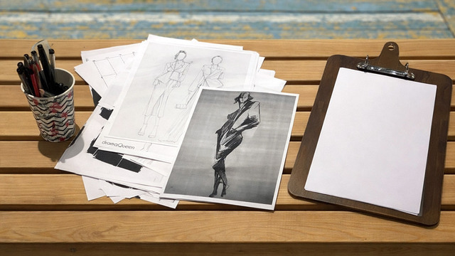 Почувствовать себя художником и модельером: в Зеленоградске в выходные пройдёт мастер-класс по скетчингу 