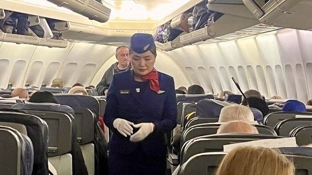 Калининградцев доставили домой на двухэтажном авиалайнере