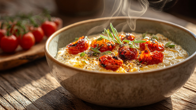 Завтрак, который разделит жизнь на до и после: рецепт сытной томатной овсянки 