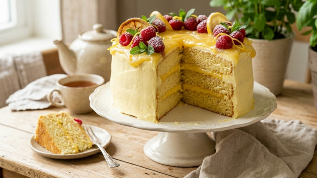 День лимонного шифонового торта: пошаговый рецепт солнечного десерта с цитрусовой кислинкой 
