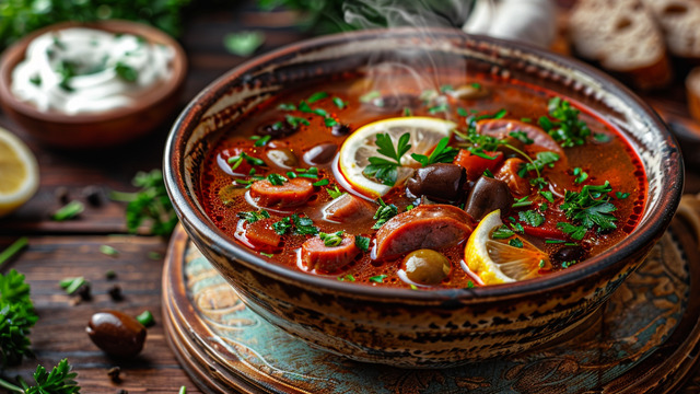 Вся семья боролась за последнюю маслинку: домохозяйки раскрыли рецепт наваристой солянки с копчёными рёбрышками  