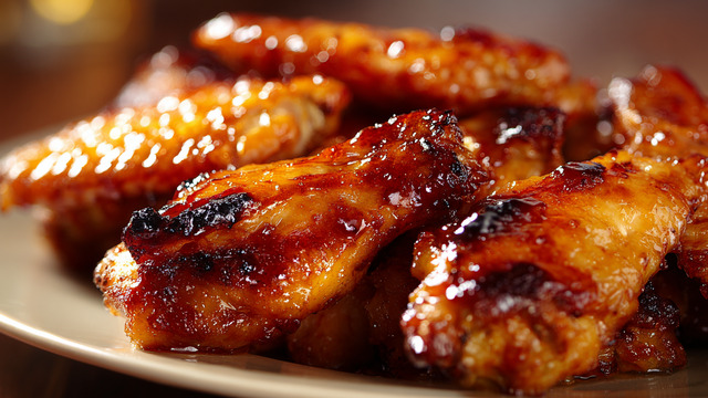 Блюдо с характером: пошаговый рецепт куриных крылышек в глазури с коньяком 