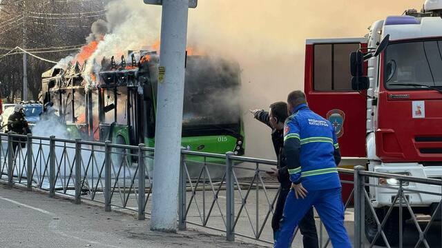 Мэрия Калининграда направит претензию заводу, где собирали загоревшийся на Московском проспекте троллейбус