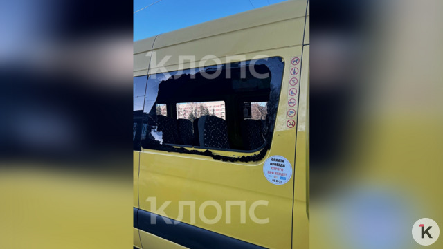 «Вы тут стадо!»: в Калининграде буйный пассажир разбил стекло в маршрутке, две женщины порезались осколками (фото, видео)  