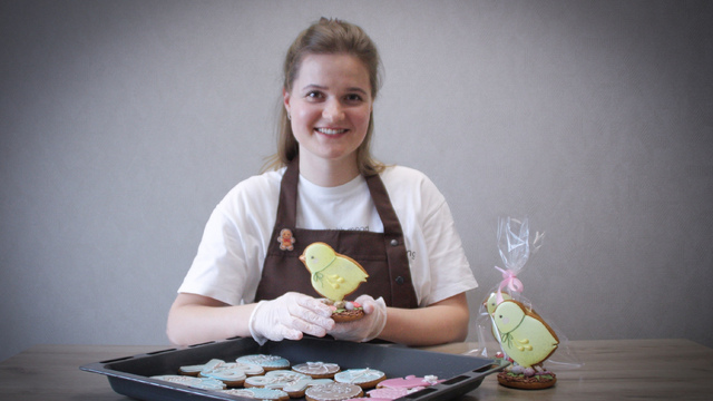 Каждый пряник как шедевр: мастер из Калининграда - о ручной росписи