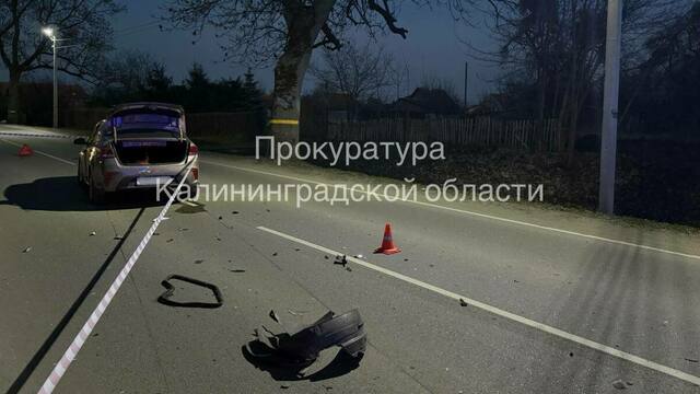 После ДТП с гибелью двухлетнего ребёнка под Правдинском возбудили уголовное дело