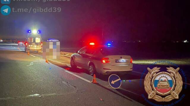 В Гвардейском районе легковушка насмерть сбила мужчину