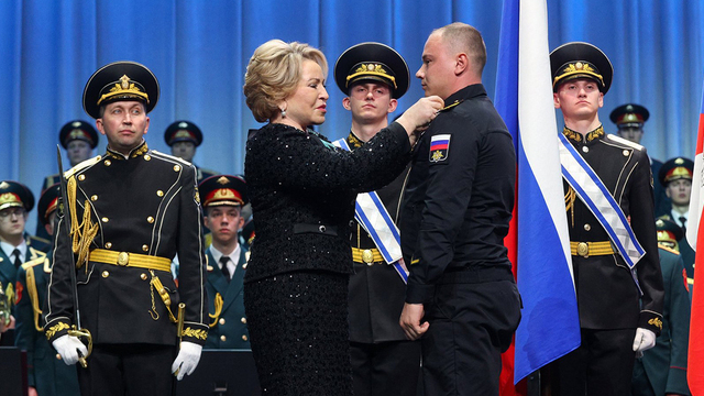 Матвиенко вручила государственные награды военнослужащим-участникам СВО в Калининградской области