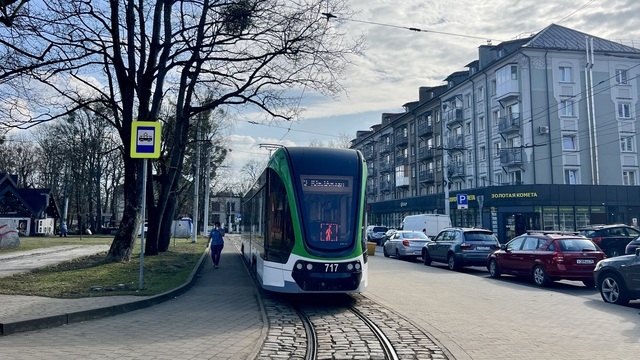 В Калининграде отремонтируют трамвайные пути