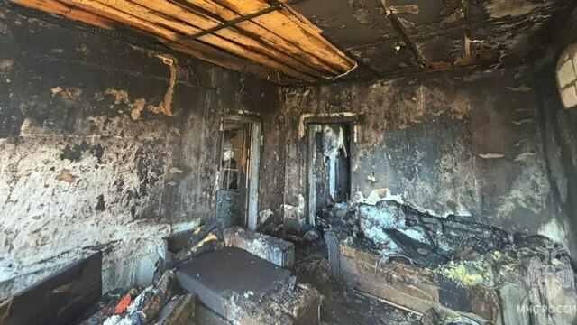 Две комнаты в огне: под Черняховском произошёл пожар с пострадавшим