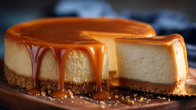 Вкуснее, чем в ресторане: кулинары рассказали, как своими руками приготовить чизкейк с солёной карамелью