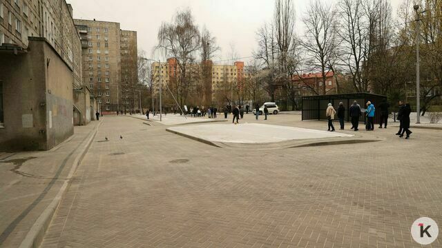 В Калининграде отремонтировали двор, который выглядел «как после бомбёжки»