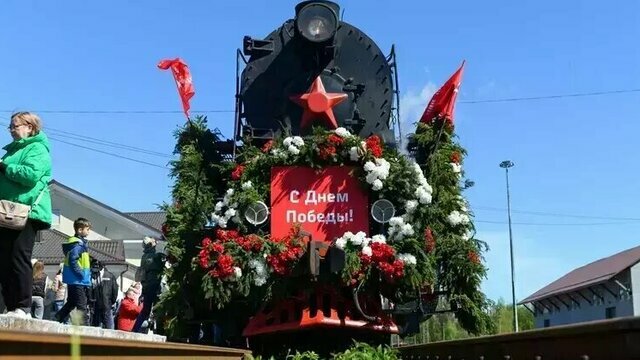 С 25 апреля по Калининградской области поедет  «Эшелон Победы» (города и расписание)