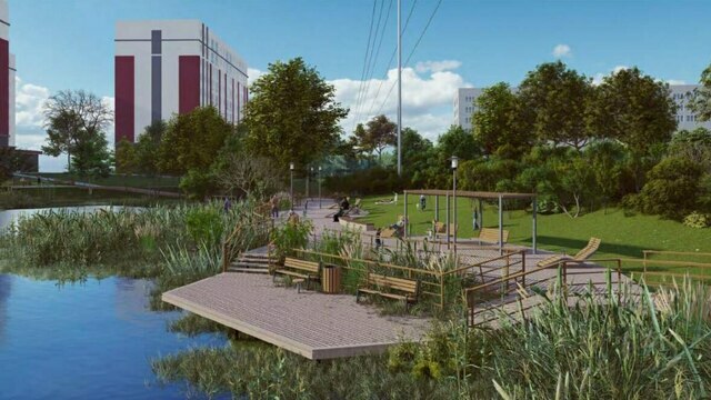 Благоустройство Зимнего озера в Калининграде начнут в июле