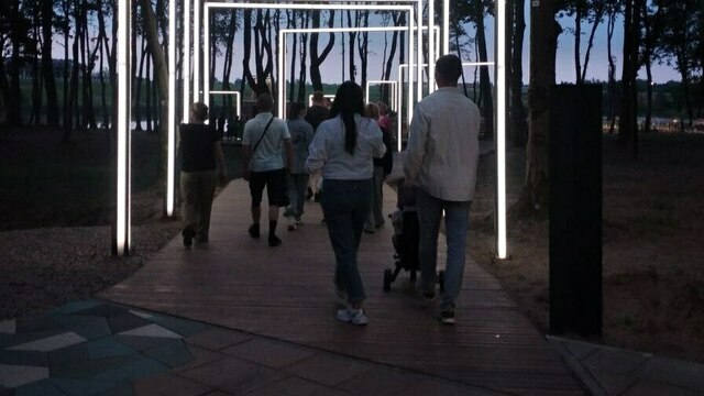 Гурьевске парки закрыли из-за субботнего усиление ветра