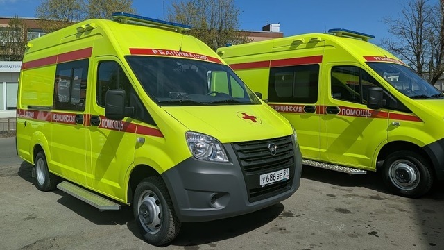 Два новых реанимобиля получил Калининградский центр медицины катастроф (фото)