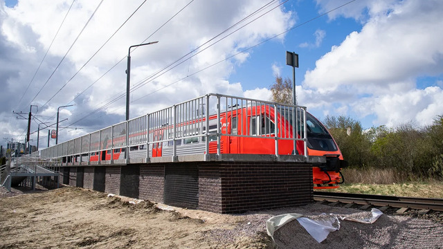 На Сельме построили новую платформу для «Ласточек» светлогорского направления (фоторепортаж)