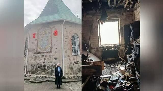 «Говорят, мог взорваться холодильник»: калининградка потеряла дом из-за пожара и теперь живёт в монастыре (фото)  