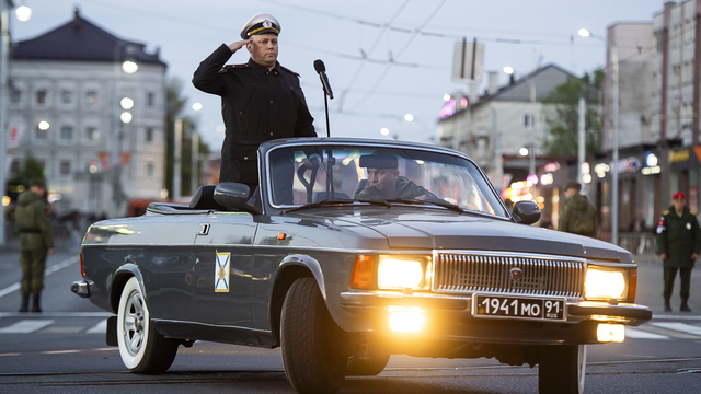 Подготовка к 9 Мая: фоторепортаж с первой репетиции парада в Калининграде