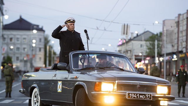 Подготовка к 9 Мая: фоторепортаж с первой репетиции парада в Калининграде
