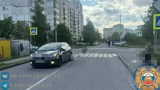 На Маточкина легковушка сбила переходившую дорогу девушку