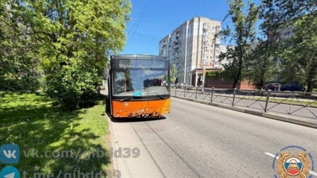 Малышка ударилась головой: в Калининграде мама и дочь получили травмы, упав в резко затормозившем автобусе  