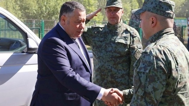 Полпред президента Игорь Руденя прибыл в Калининградскую область и посетил пограничную заставу