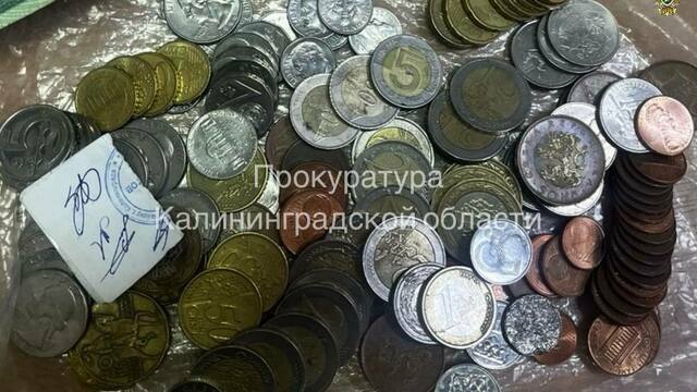 В Калининграде мужчина получил 5 лет за кражу коллекционных монет на 25 млн рублей