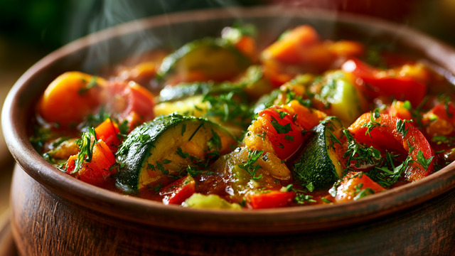 Диетическая база к любому мясу, птице и даже рыбе: делимся рецептом овощного рагу с ароматными травами