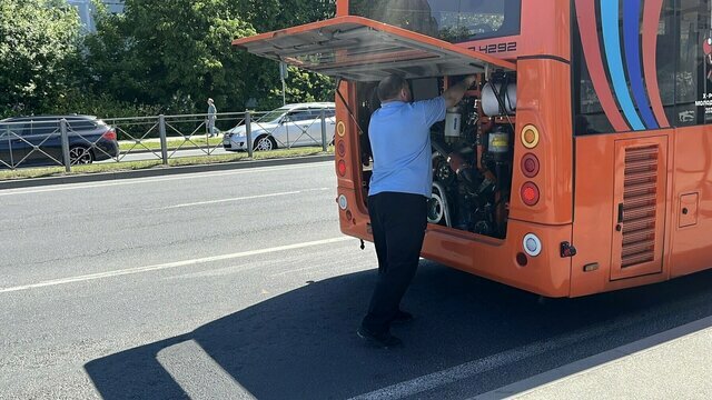 «ГорТранс» объяснил, почему новый ЛиАЗ сошёл с маршрута №22 в Калининграде