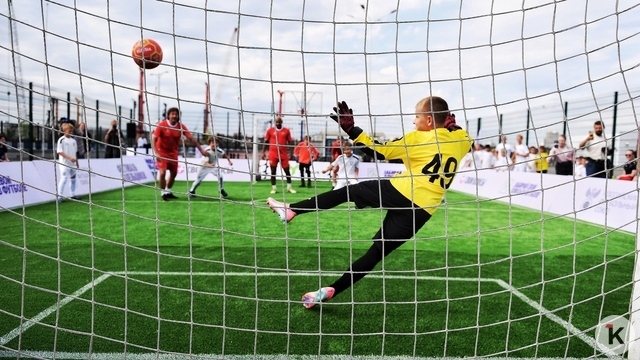 Ари забил через себя, Жирков — головой: шоу-матч в Калининграде закончился со счётом 12:12  (фото)