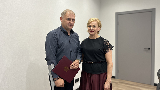 В Калининграде первый участник СВО получил сертификат на оздоровление