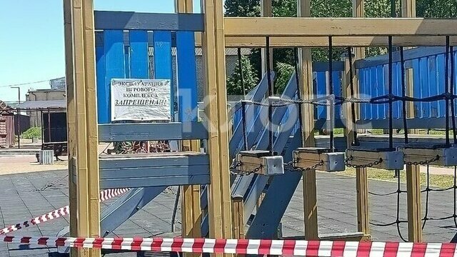 Власти Советска рассказали, какая судьба ждёт изношенные детские площадки в этом городе  
