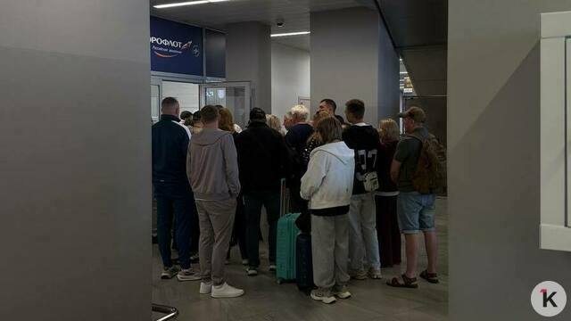 В Храброво из-за задержек рейсов собрались очереди у стоек авиакомпаний (фото)