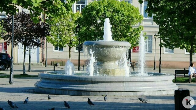 Власти Гвардейска установили, кто вывел из строя фонтан в центре города