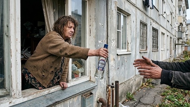 «Пьют за углом и там же валяются»: калининградцы пожаловались на продажу спиртного из окна общежития (видео)  