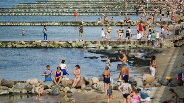 Спасаемся от жары на море: погода на калининградском побережье 27 июня