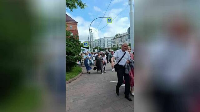 В Калининграде проходит ежегодный Парад семей (видео) 