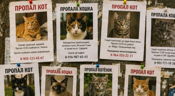 В двух посёлках под Калининградом таинственно исчезло больше десяти домашних котов