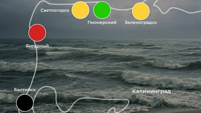 Купаться можно, но не везде: ситуация на калининградском побережье 25 июля  