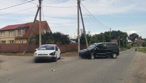 В Черняховске в ДТП пострадал ребёнок, который находился в машине в детском кресле 
