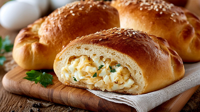 Печём пирожки с сочной капустой, луком и яйцом как у бабушки — рецепт с простым тестом 
